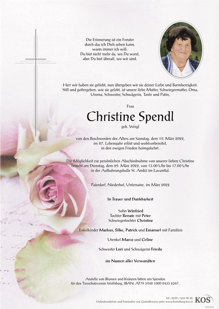 Christine Spendl